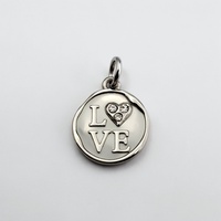 Love Medallion Charm