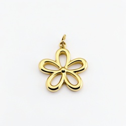 Flower Outline Charm