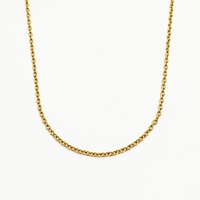 Base Fine Chain Necklace