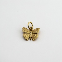 Sculpted Butterfly Charm