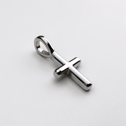Sleek Cross Charm