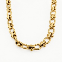 Ornate Charm Link Necklace