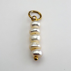 Pearl Drop Charm