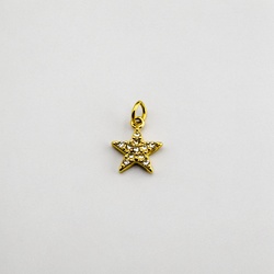 Mini Crystal Star Charm