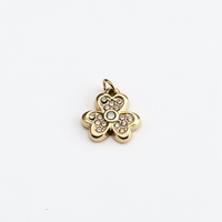 Mini Crystal Blossom Charm