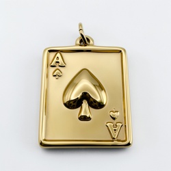 Ace of Spades Charm