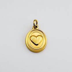 Emblem Heart Charm