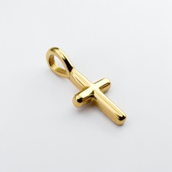 Sleek Cross Charm